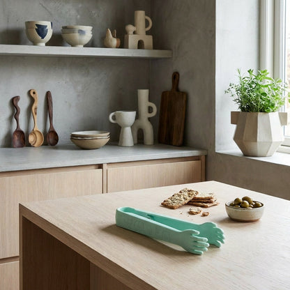 Hand-Shaped Kitchen Tongs