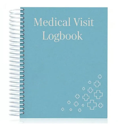 🔥🩺❤️Doctor-Approved Medical Visit Logbook: Your Essential Medical Planner